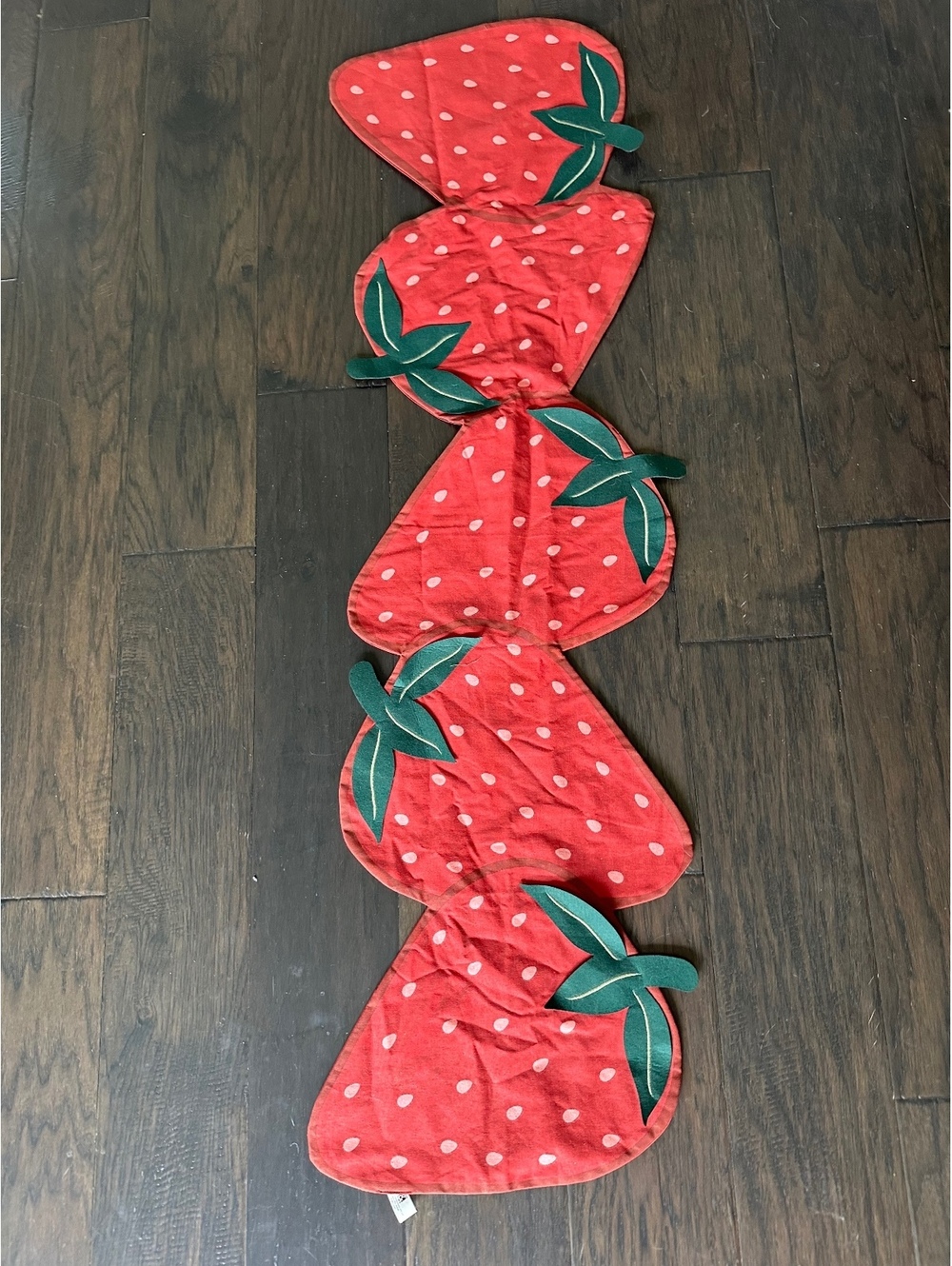 Joann’s place &Time Strawberry table runner